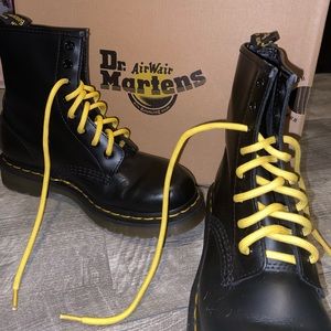 Black & Yellow Dr Martens